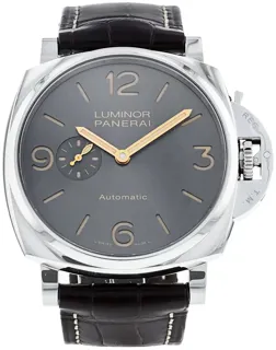 Panerai Luminor Due PAM 00739 Stainless steel Gray