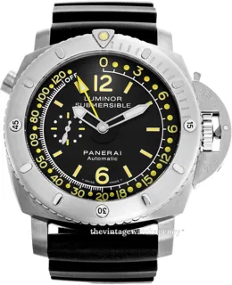 Panerai Submersible PAM 00193 Stainless steel Black