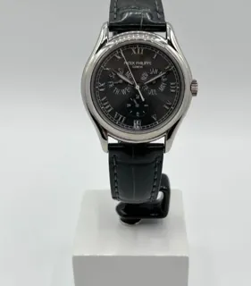 Patek Philippe Annual Calendar 5035G White gold Black