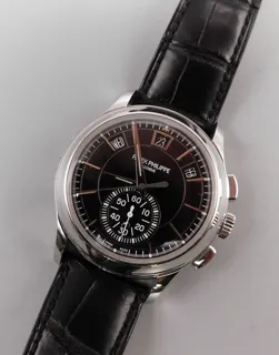 Patek Philippe Annual Calendar Chronograph 5905P-010 Platinum Black