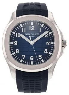 Patek Philippe Aquanaut 5168G-001 White gold Blue