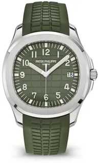 Patek Philippe Aquanaut 5168G-010 42mm White gold Green