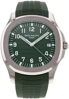 Patek Philippe Aquanaut 5168G-010 42mm White gold Green