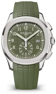 Patek Philippe Aquanaut 5968G-010 42mm White gold Green