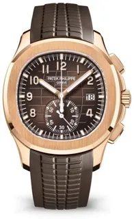 Patek Philippe Aquanaut 5968R-001 42mm Rose gold Brown