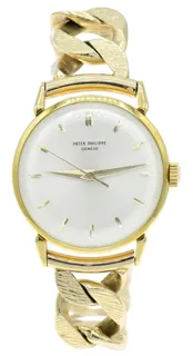 Patek Philippe Calatrava 1578 18k Gold Silver