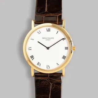 Patek Philippe Calatrava 3520D Yellow gold White