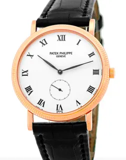 Patek Philippe Calatrava 3919R Rose gold White