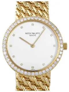 Patek Philippe Calatrava 3993 Yellow gold White