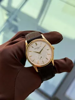 Patek Philippe Calatrava 5196J-001 Yellow gold Silver