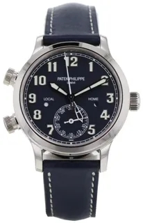 Patek Philippe Calatrava 7234G-001 White gold Blue