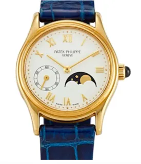 Patek Philippe Calatrava 4856 YG Yellow gold White