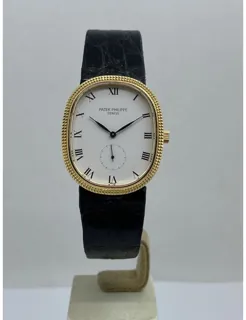 Patek Philippe Golden Ellipse 3987 Yellow gold White