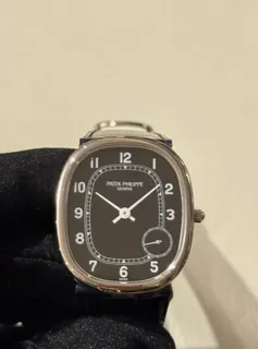 Patek Philippe Golden Ellipse 5028G-001 White gold Black