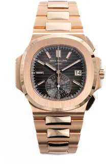 Patek Philippe Nautilus 5980/1R-001 Rose gold Black