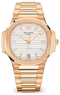 Patek Philippe Nautilus 7118/1R-001 Rose gold Silver