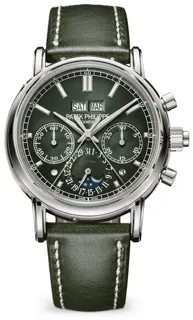 Patek Philippe Perpetual Calendar Split-Seconds Chronograph 5204G-001 White gold Green