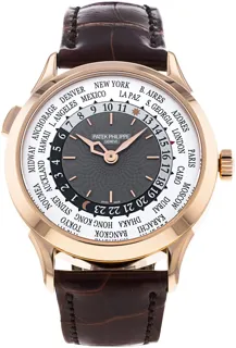 Patek Philippe World Time 5230R-001 Rose gold Gray