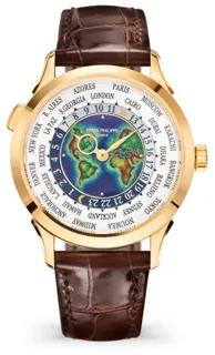 Patek Philippe World Time 5231J-001 Yellow gold White