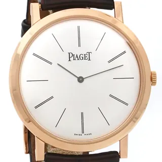 Piaget Altiplano P10321 Rose gold Silver