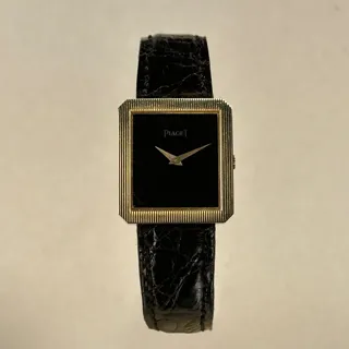 Piaget Protocole 9154 Yellow gold Black