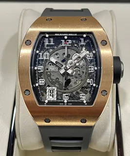 Richard Mille RM 010 RM 010 AG RG 48mm Rose gold See-through