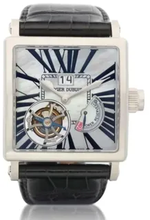 Roger Dubuis Golden Square G40 WG White gold White