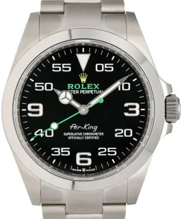 Rolex Air King 126900-0001 Stainless steel Black