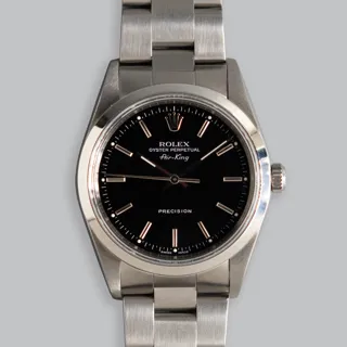 Rolex Air King 14000M Stainless steel Black