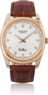 Rolex Cellini Danaos 4243/9 Stainless steel White