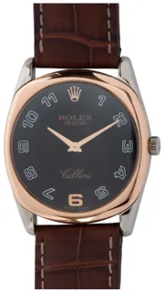 Rolex Cellini Danaos 4233/1 Rose gold Black