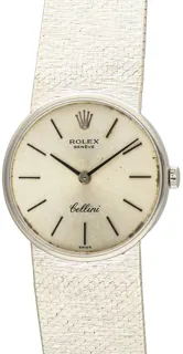 Rolex Cellini 3810 WG White gold Silver