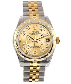 Rolex Datejust 31 178343 Yellow gold and Stainless steel Champagne