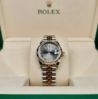 Rolex Datejust 31 278271-0030 Rose gold and Stainless steel Gray