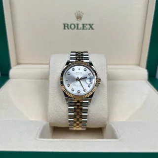 Rolex Datejust 31 278273-0020 Yellow gold and Stainless steel Silver