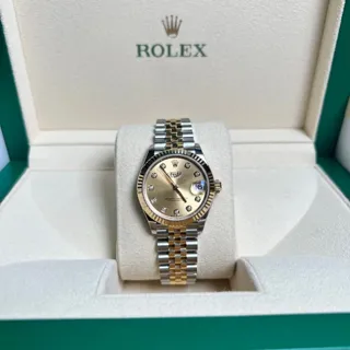 Rolex Datejust 278273-0026 Yellow gold and Stainless steel Champagne