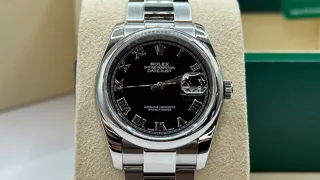 Rolex Datejust 116200-0061 Stainless steel Black