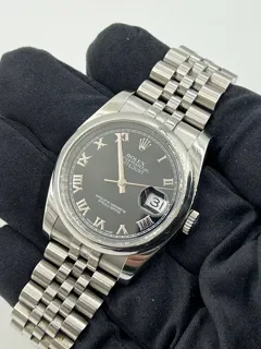 Rolex Datejust 116200-0094 Stainless steel Black