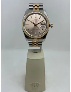 Rolex Datejust 116231-0062 36mm Rose gold and Stainless steel Pink