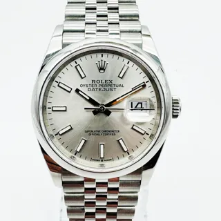 Rolex Datejust 126200-0001 Stainless steel Silver