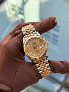 Rolex Datejust 126233-0039 36mm Yellow gold and Oystersteel Golden