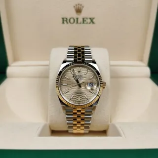 Rolex Datejust 126233-0039 Yellow gold and Oystersteel Golden