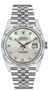 Rolex Datejust 36 16234-0004 Stainless steel White