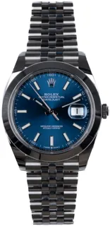 Rolex Datejust 126300-0002 Stainless steel Blue