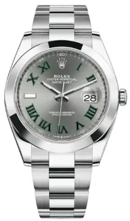 Rolex Datejust 126300-0013 Stainless steel Gray