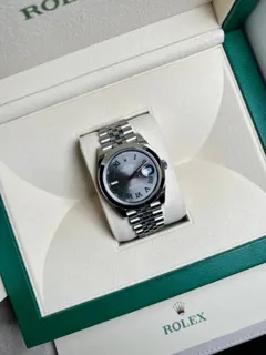 Rolex Datejust 126300-0014 Stainless steel Grey