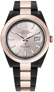 Rolex Datejust 126301-0009 Rose gold and Oystersteel Beige