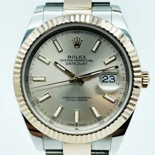 Rolex Datejust 41 126331-0009 Rose gold and Stainless steel Pink