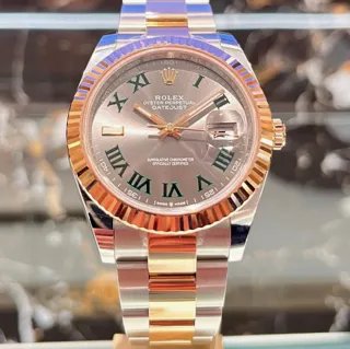 Rolex Datejust 126331-0015 Rose gold and Stainless steel Gray