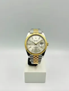 Rolex Datejust 126333-0002 Yellow gold and Stainless steel Silver